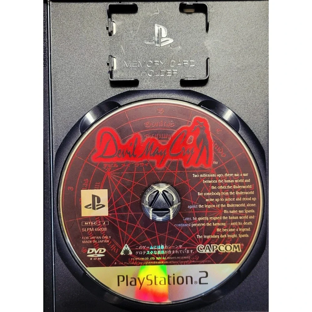 Devil May Cry,  Sony PlayStation 2, PS2, 2001 - Japanese Version FAST SHIPPING